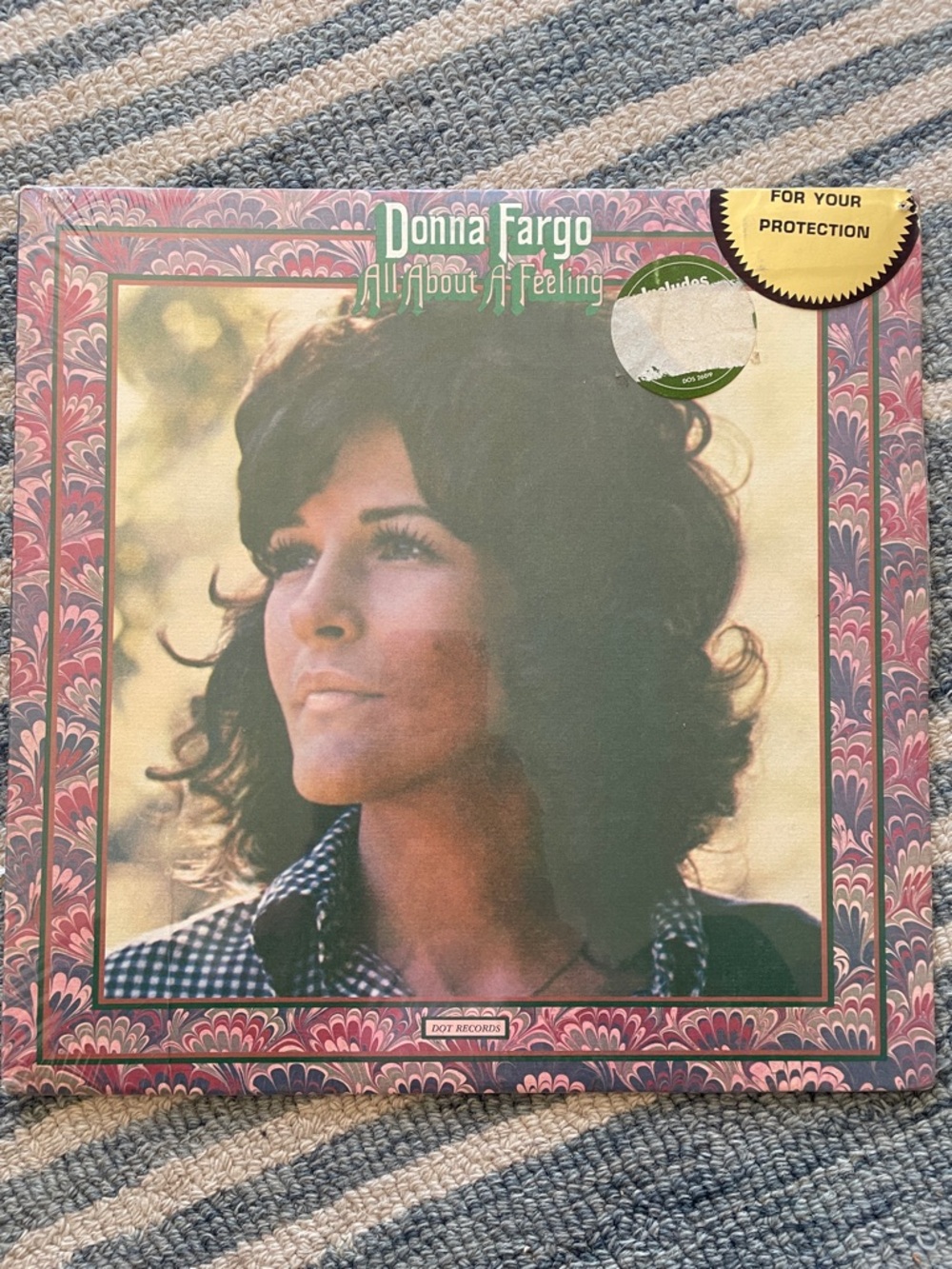 3/$50 Donna Fargo "All About A Feeling" Vinyl Album 70s still sealed